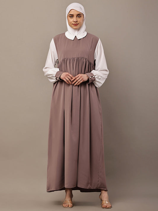 Rose Veil Abaya