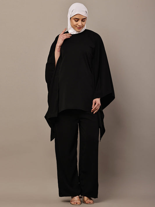 Noir Drape Co-ord Set