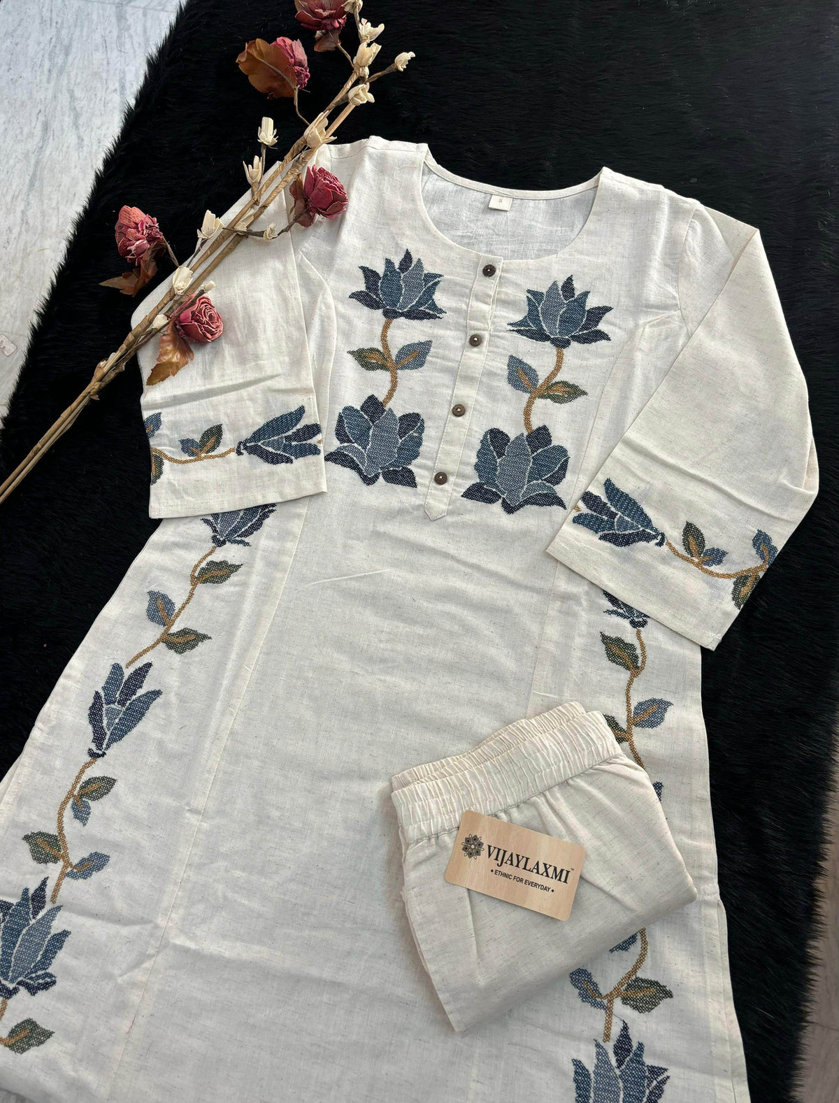 Amayra Cotton Flex Kurta set with pants