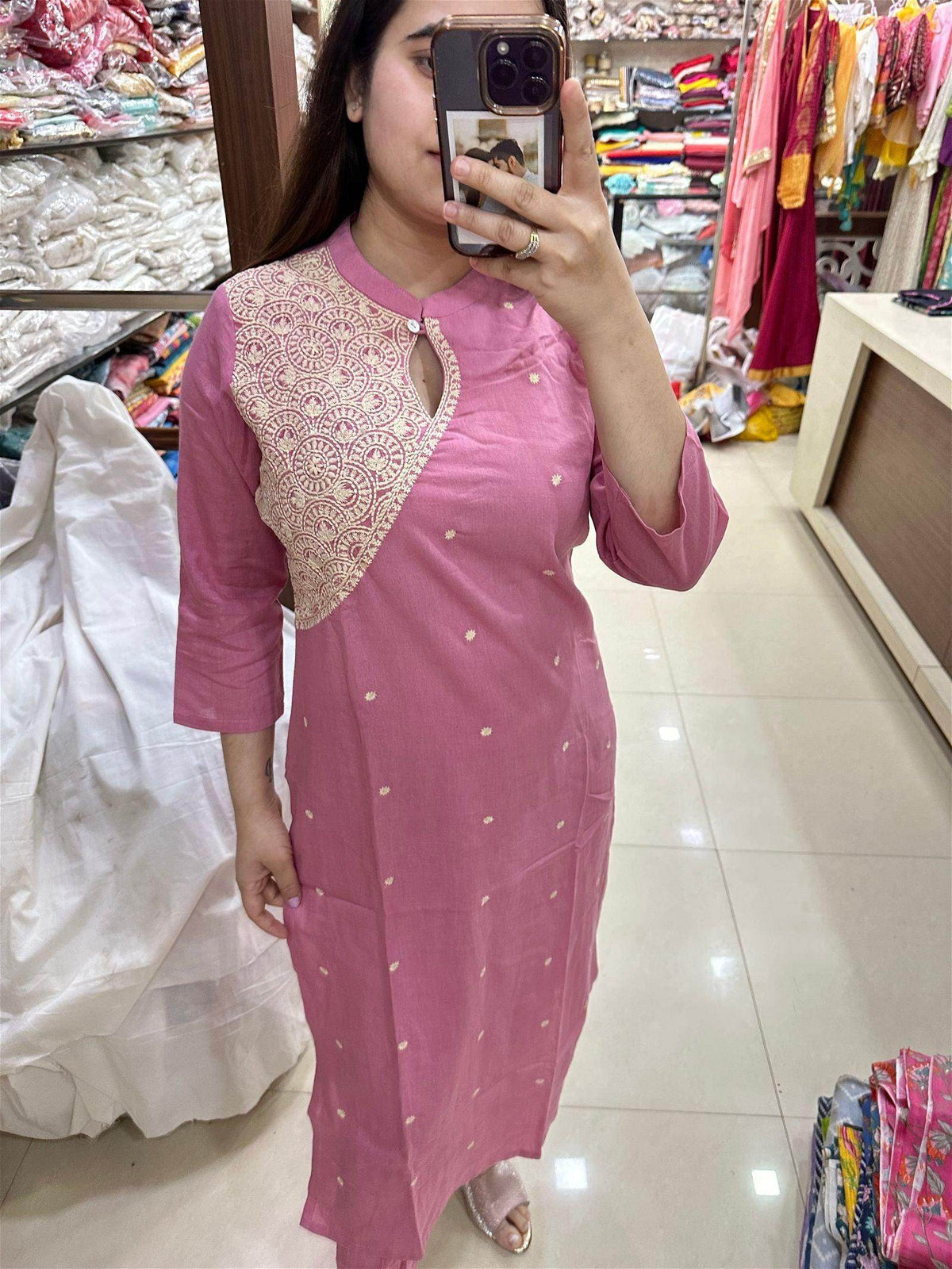 Cotton Kurta Set