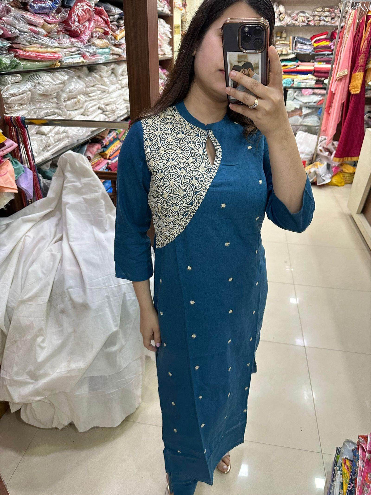Cotton Kurta Set