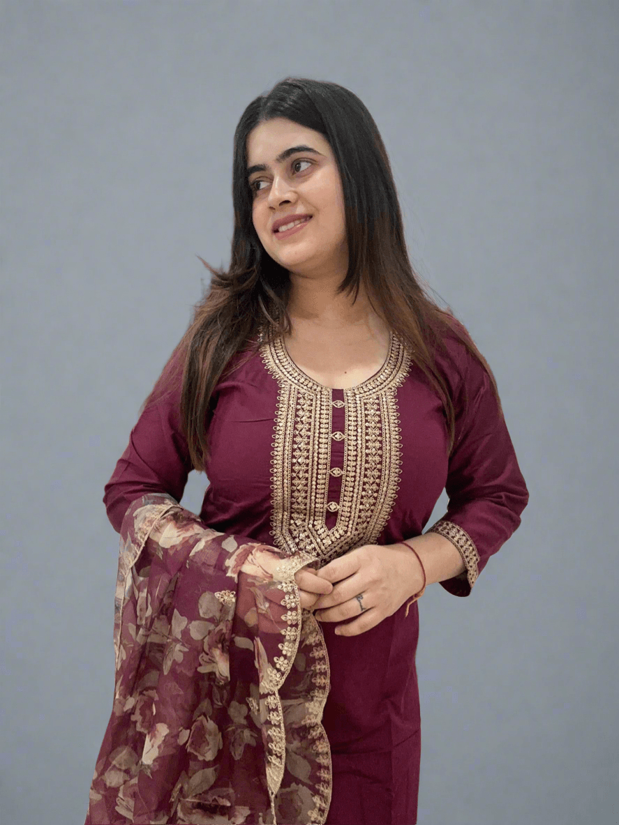 Silk Suit Set