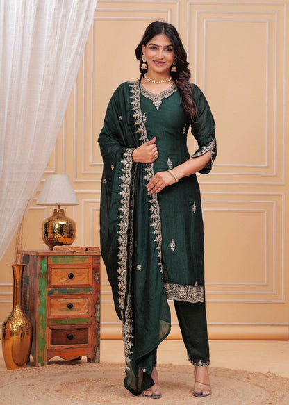 Maharani Dola Silk Suit