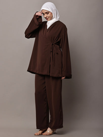 Cocoa Wrap Co-ord