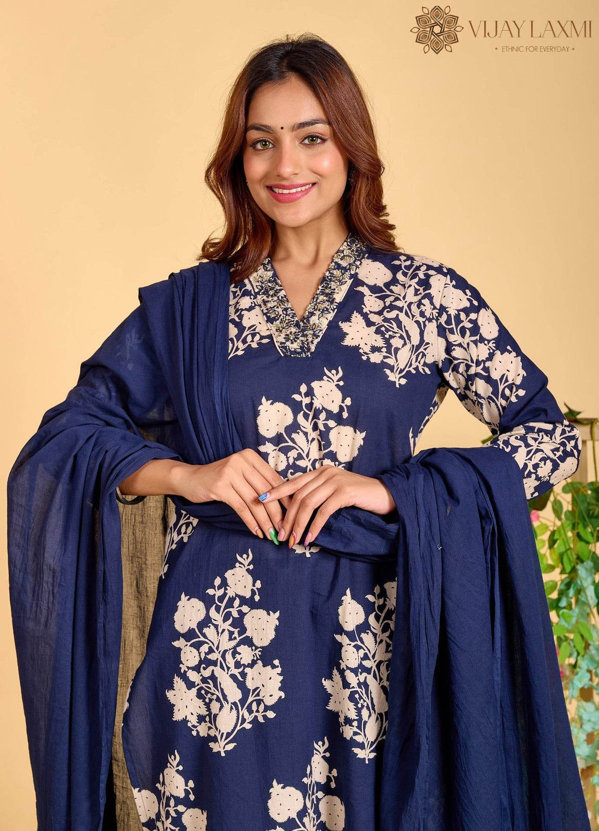 Premium Printed Cotton Suit For Women NI