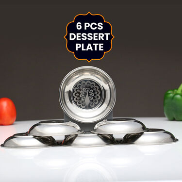 50 Pcs Stainless Steel Designer Dinner Set