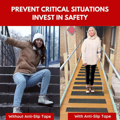 Anti-Slip Adhesive Tape for Slippery Floors & Stairs
