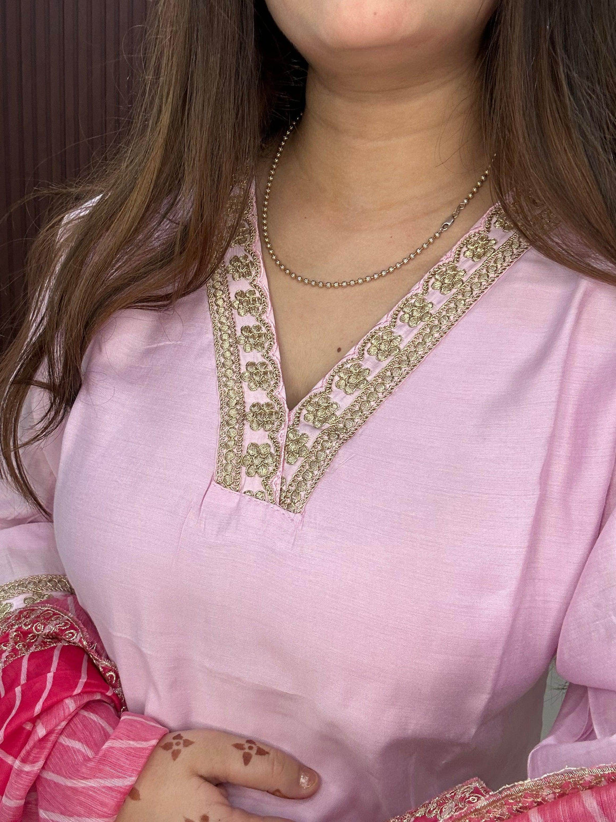 Aliya Inspired Silk Suit