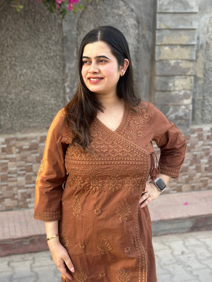 Cotton Chikankari kurta Set