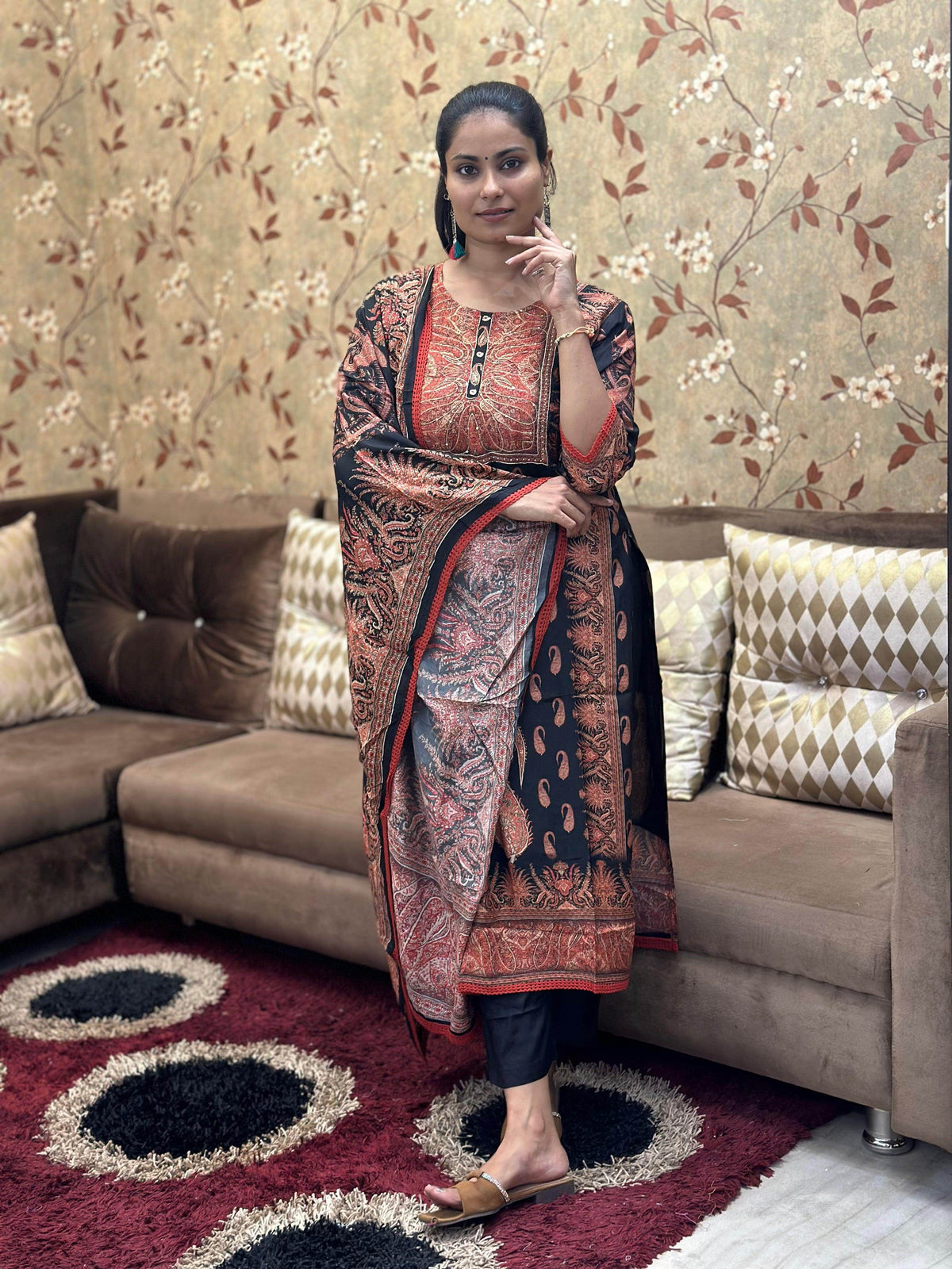 Pure Viscose Soft Silk Suit