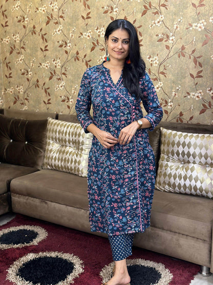 Angrakha Cotton Suit JAL