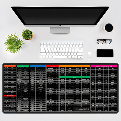 Anti-slip Keyboard Pad with Shortcut Key Patterns | ⏰Limited Period Offer