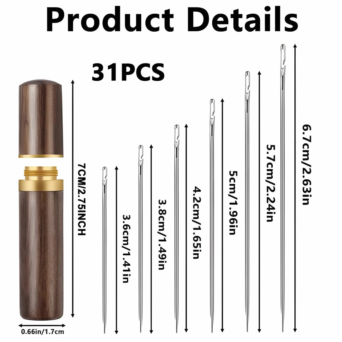 Easy Thread Needles Set 🧵
