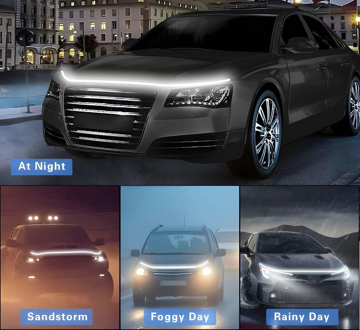 Car Hood Light Strip,Dynamic Car LED Strip Light