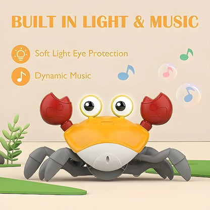 Crawling Crab Toys Dancing Crawling Baby Toys Electronic Musical Toy