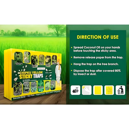 Chipku A5 Yellow Sticky Trap