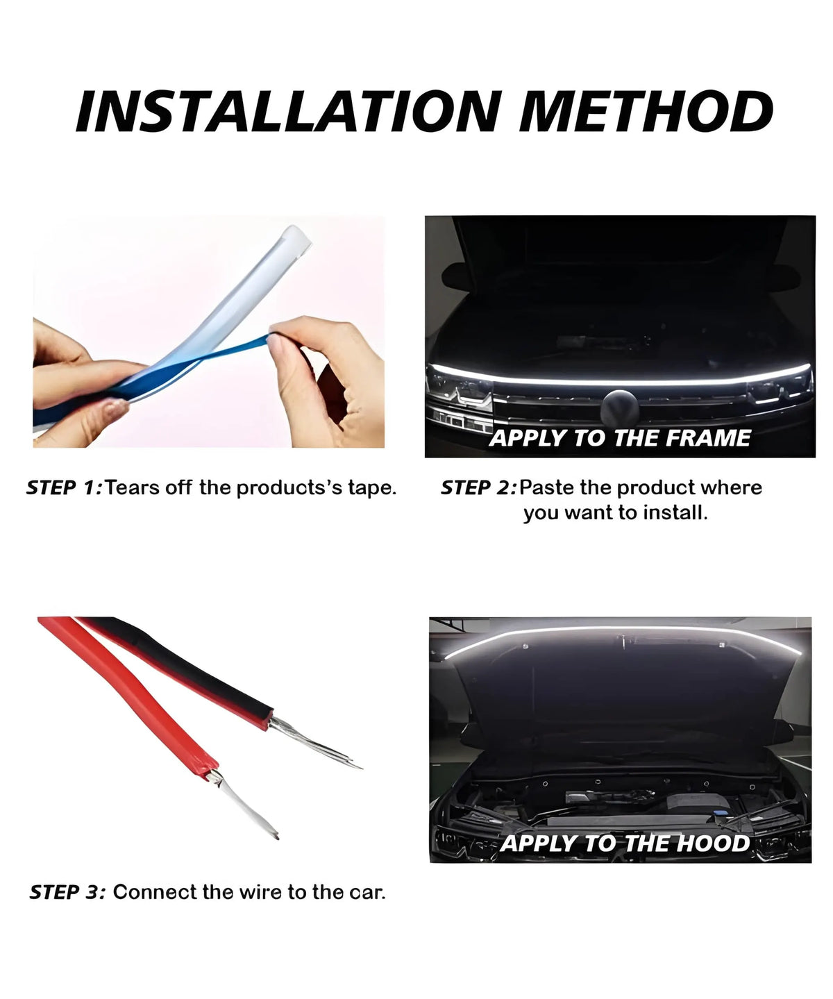 Car Hood Light Strip,Dynamic Car LED Strip Light