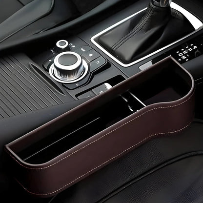 Car Seat Gap Filler Organizer with Cup Holder Front Side