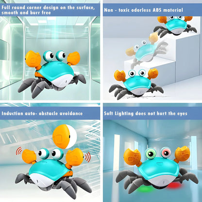 Crawling Crab Toys Dancing Crawling Baby Toys Electronic Musical Toy