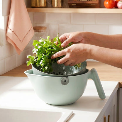2 In 1 Kitchen Colander And Bowl 2000ml