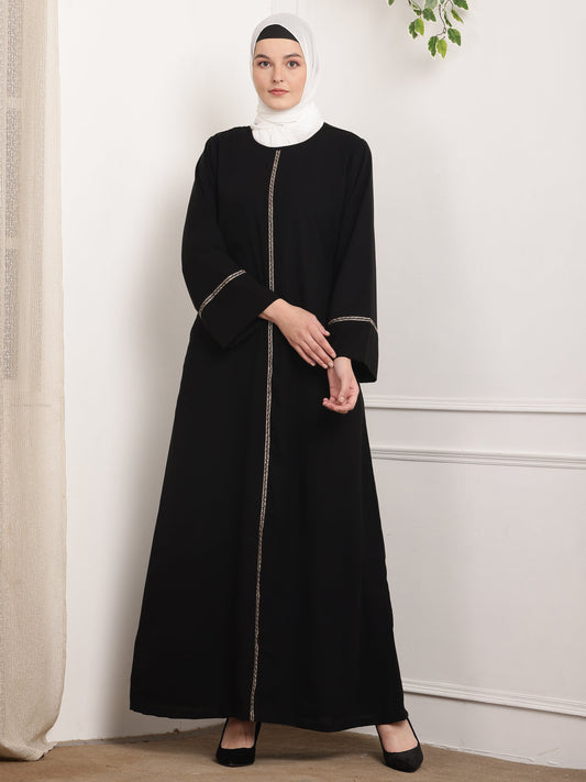 Sable Élégance Abaya