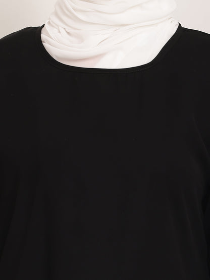 Dual-Tone Sophistication Abaya