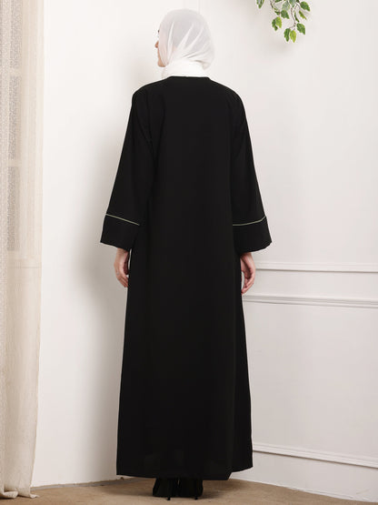 Floral Elegance Abaya