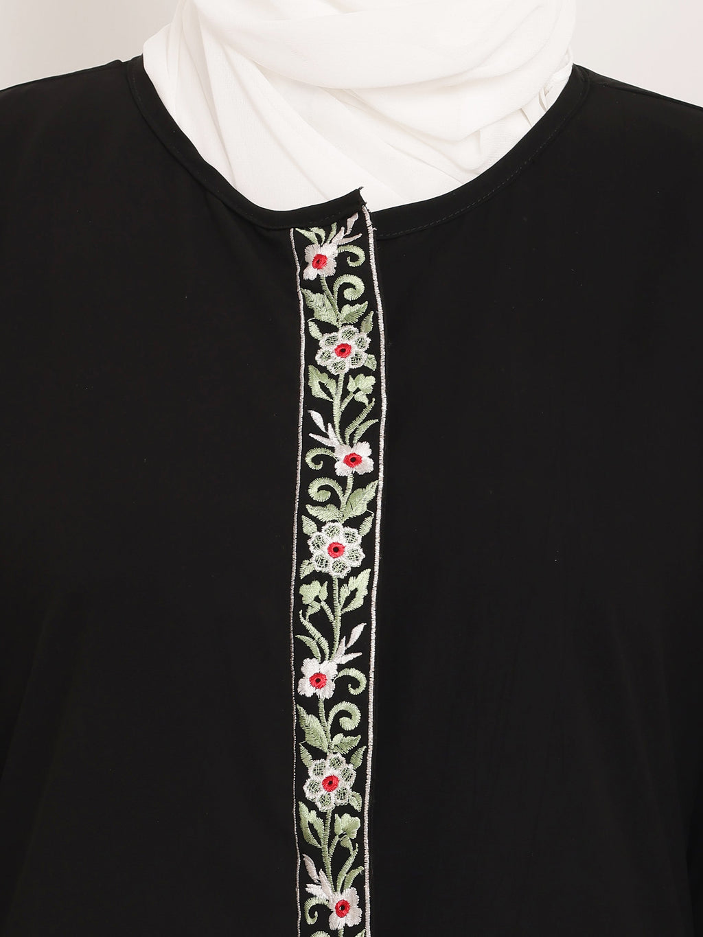 Floral Elegance Abaya