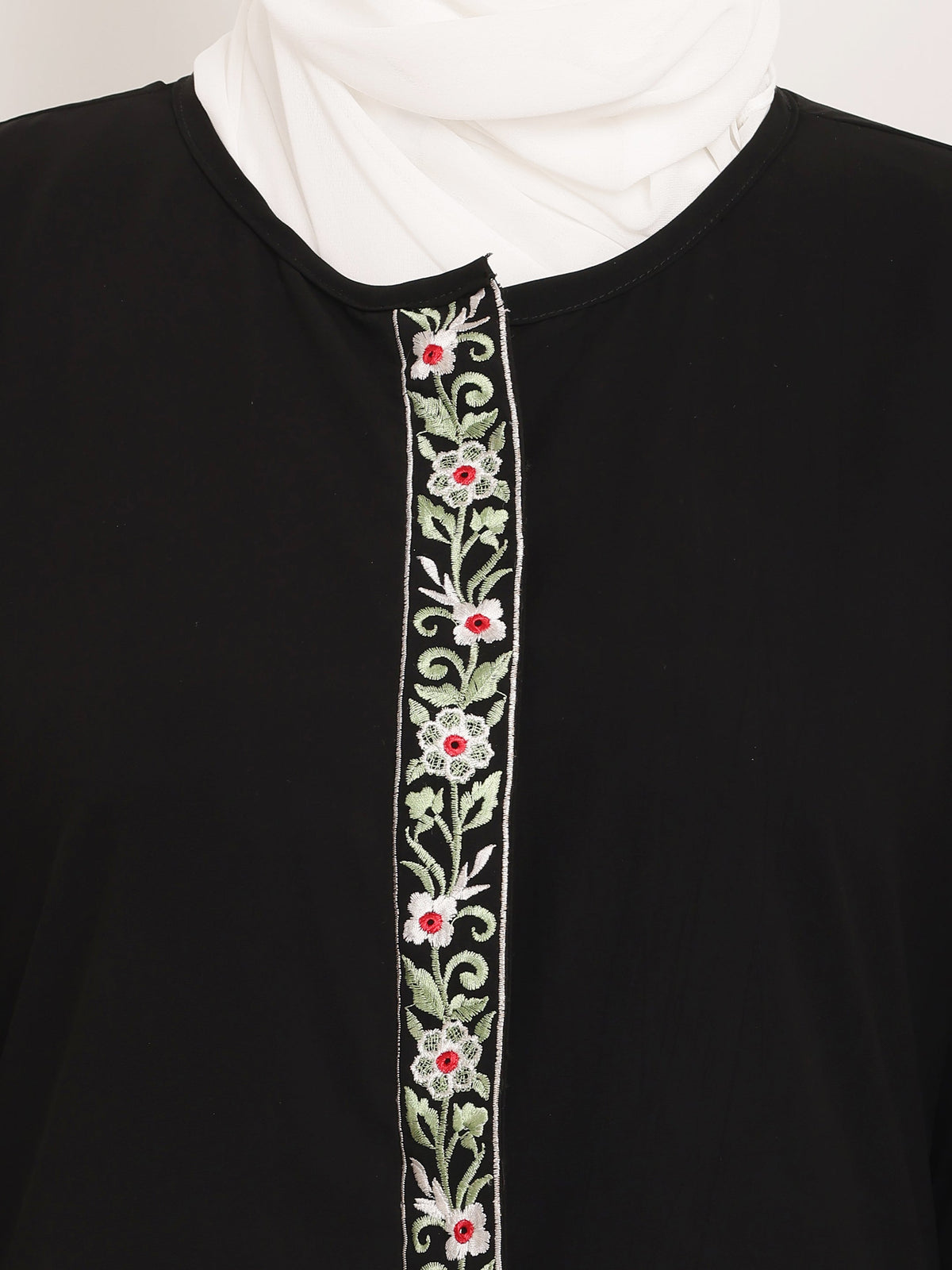 Floral Elegance Abaya