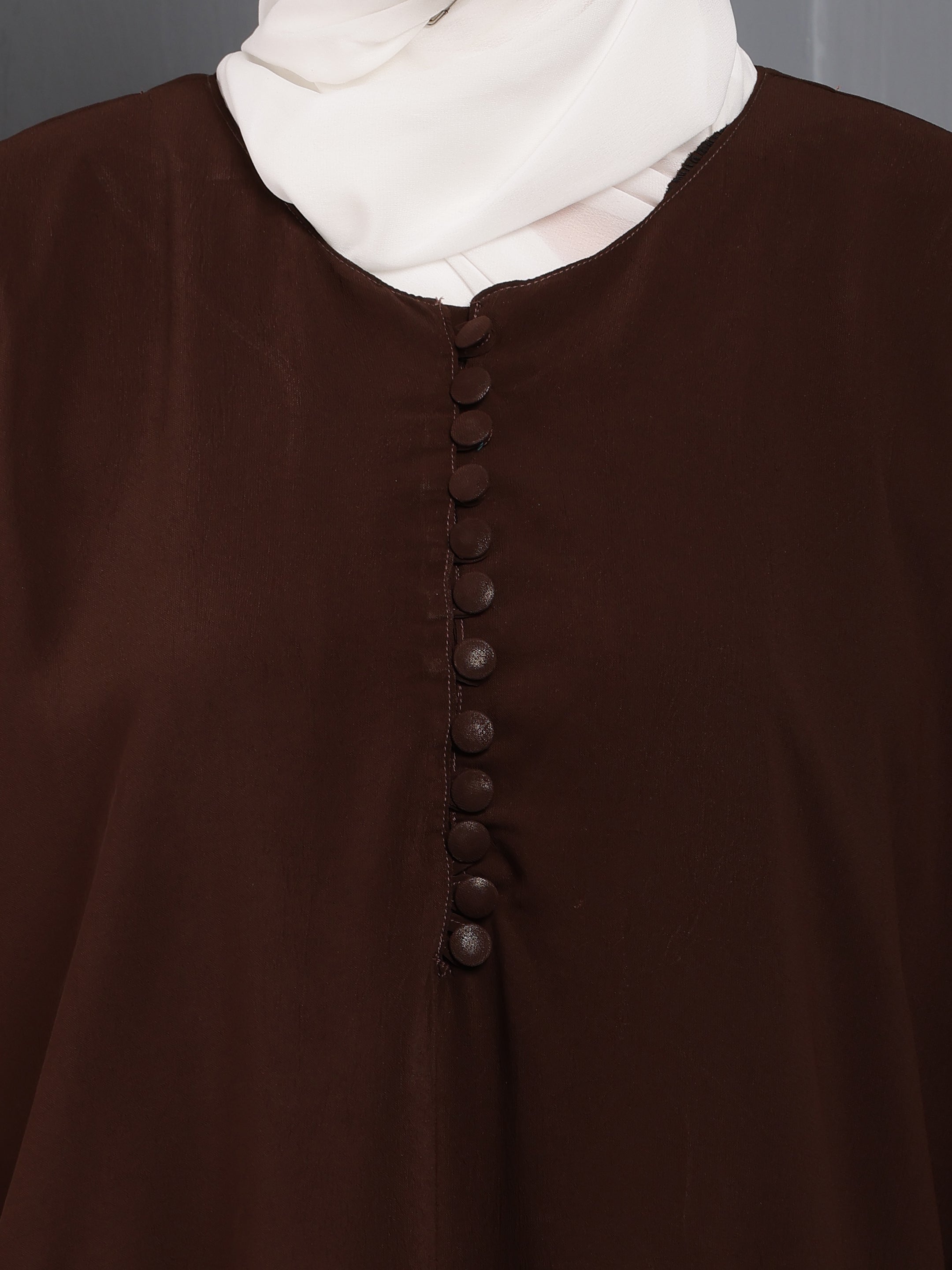 Luxe Gathered Sleeve Abaya