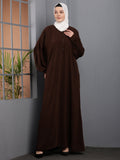 Luxe Gathered Sleeve Abaya
