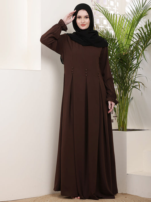 Zehra Pleated Abaya