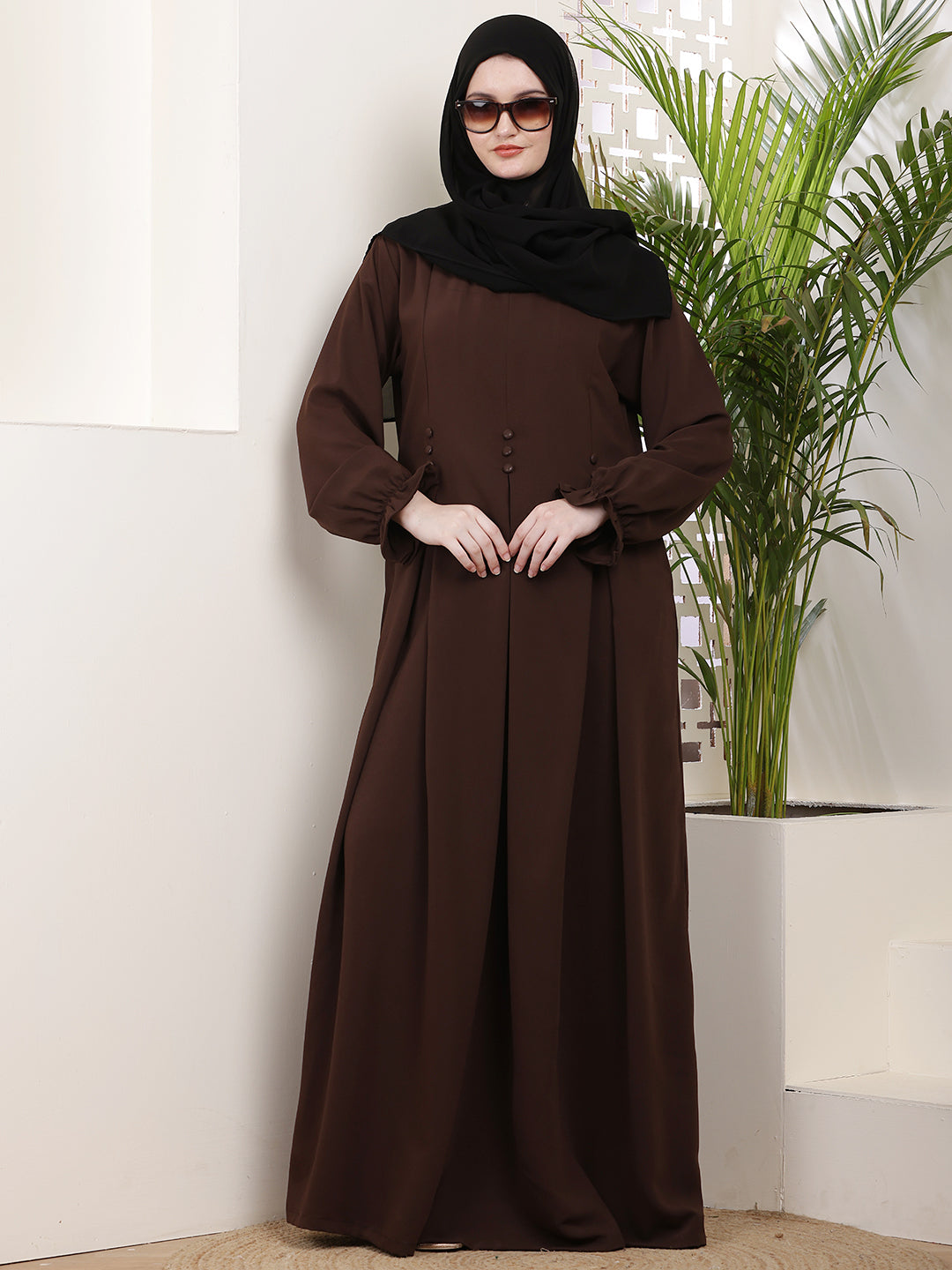 Zehra Pleated Abaya