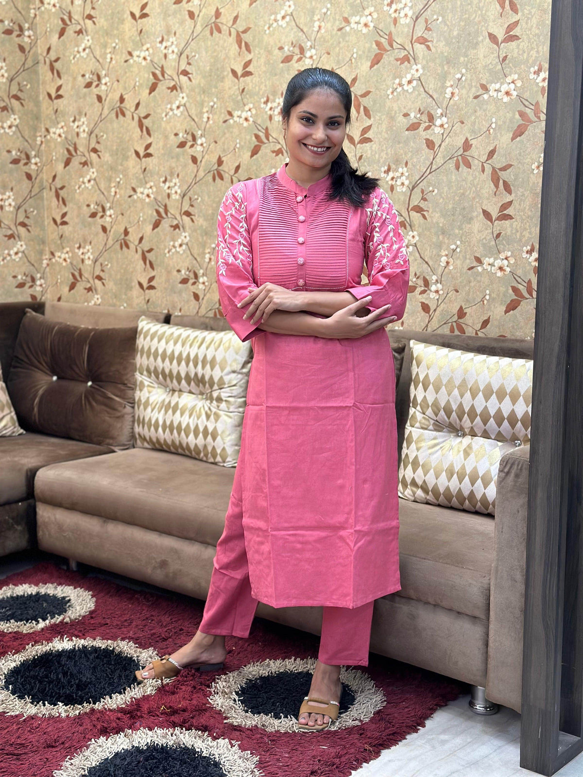 Premium Cotton Kurta Set For Women