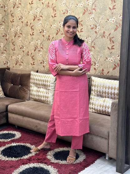 Premium Cotton Kurta Set For Women