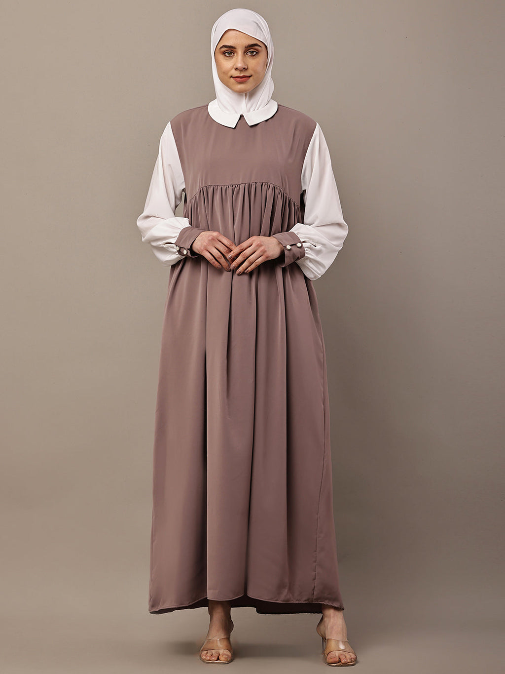 Rose Veil Abaya