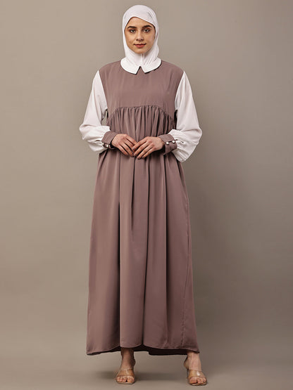 Rose Veil Abaya