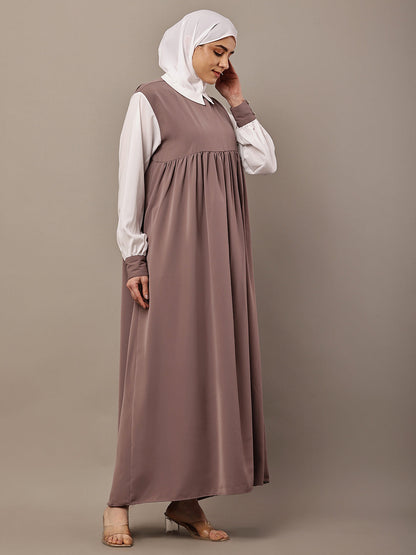 Rose Veil Abaya