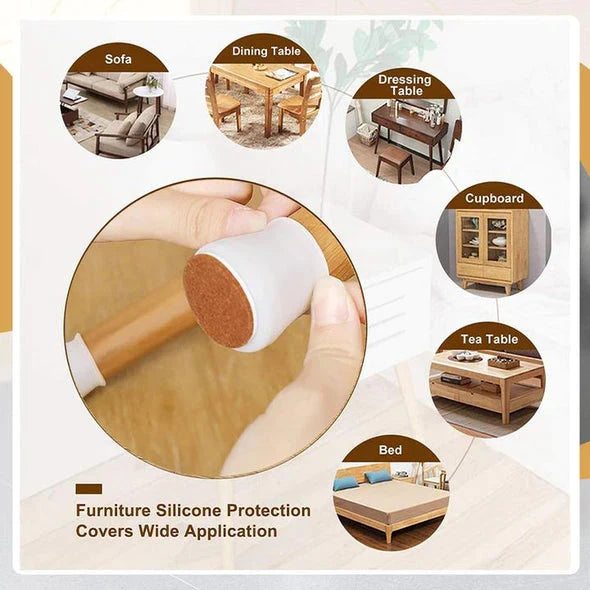 Chair Leg Protector Pack of 4