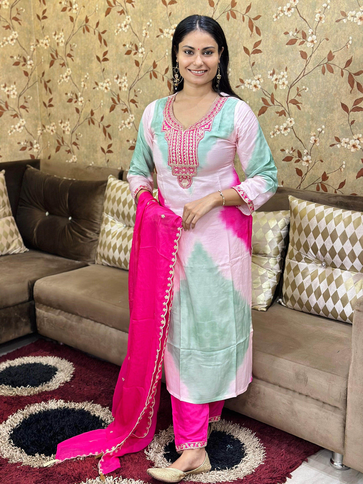 Pure Viscose Soft Silk Suit
