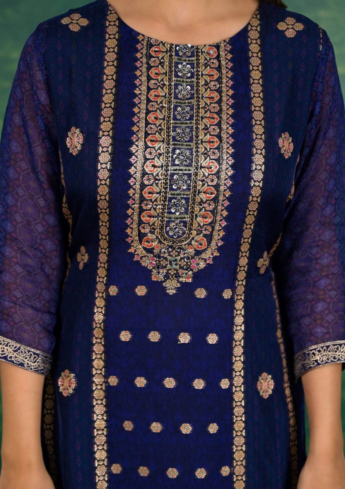 Banarasi Silk Suit Set for Women