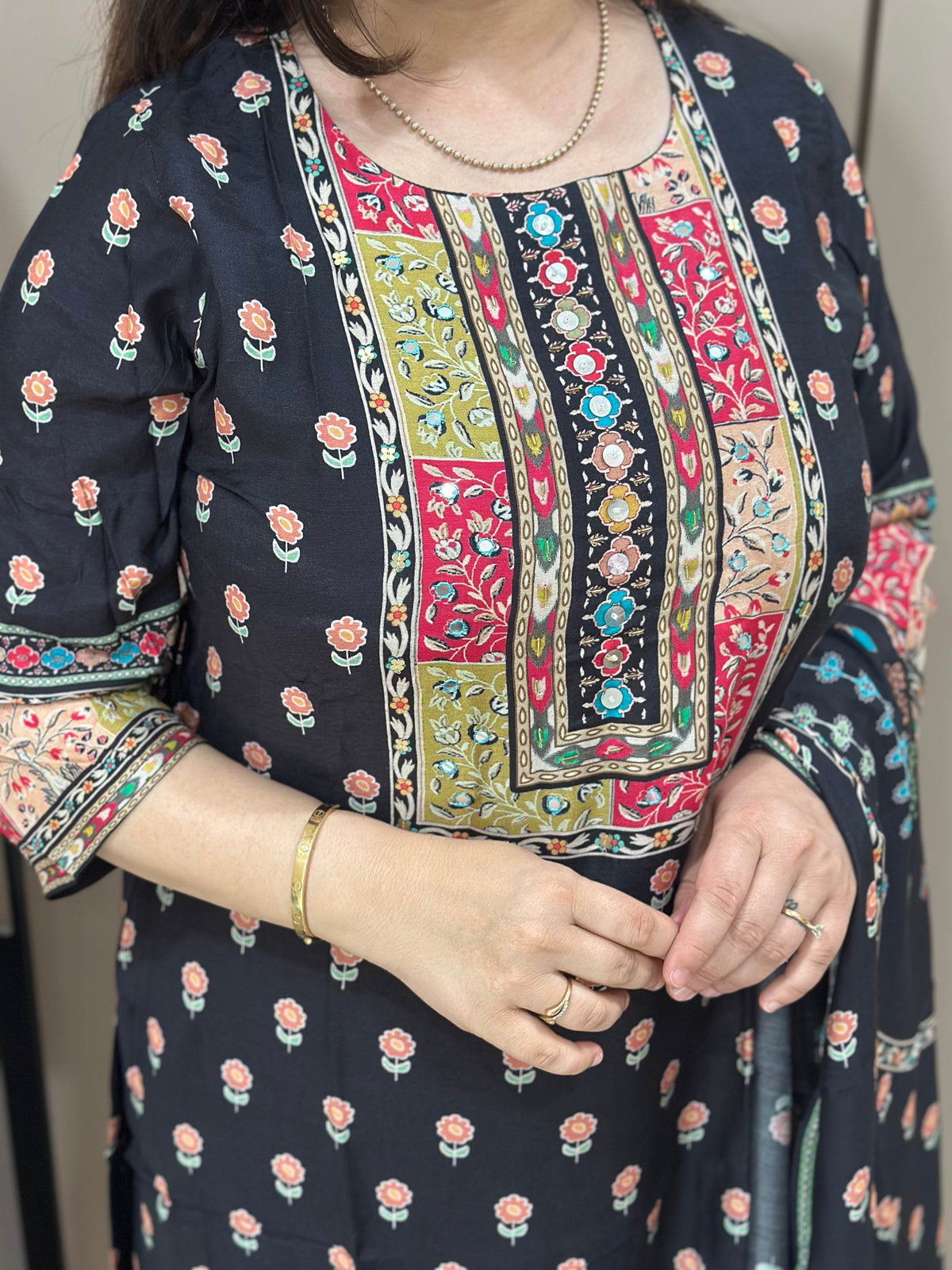 Crepe Silk Suit Set for Women