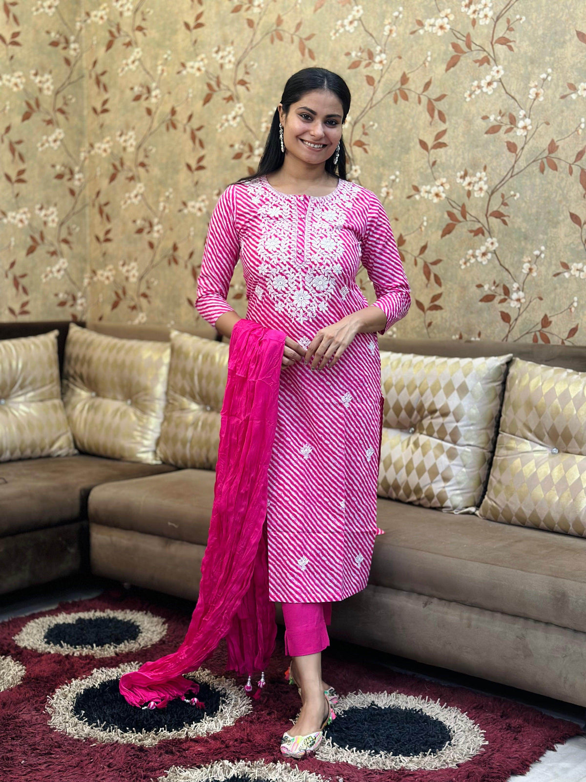 Premium Cotton Suit For Women PNKL