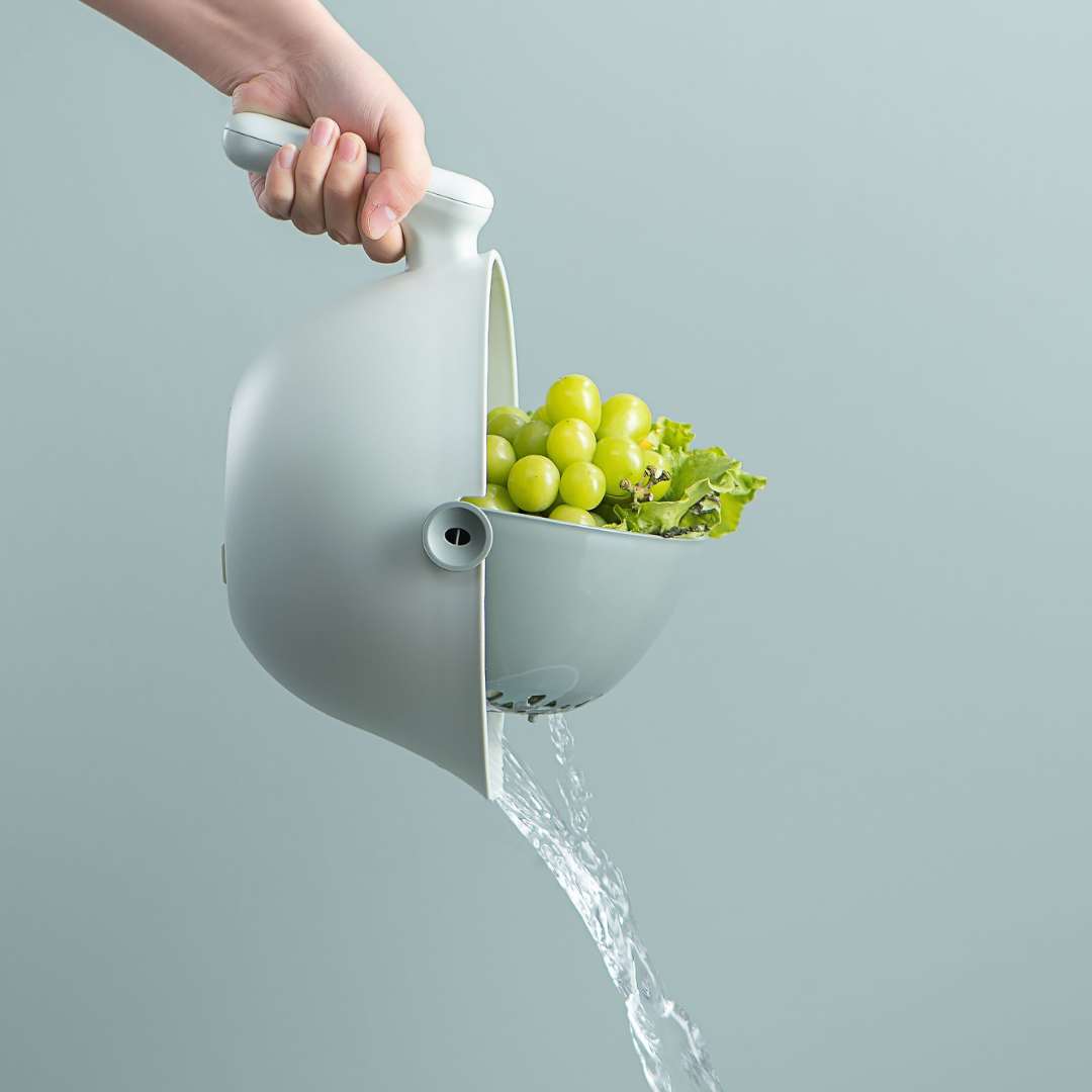 2 In 1 Kitchen Colander And Bowl 2000ml