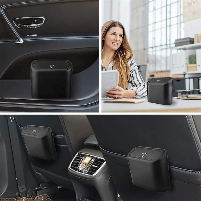 Car Door Trash Can