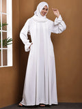 Ivory Bloom Abaya