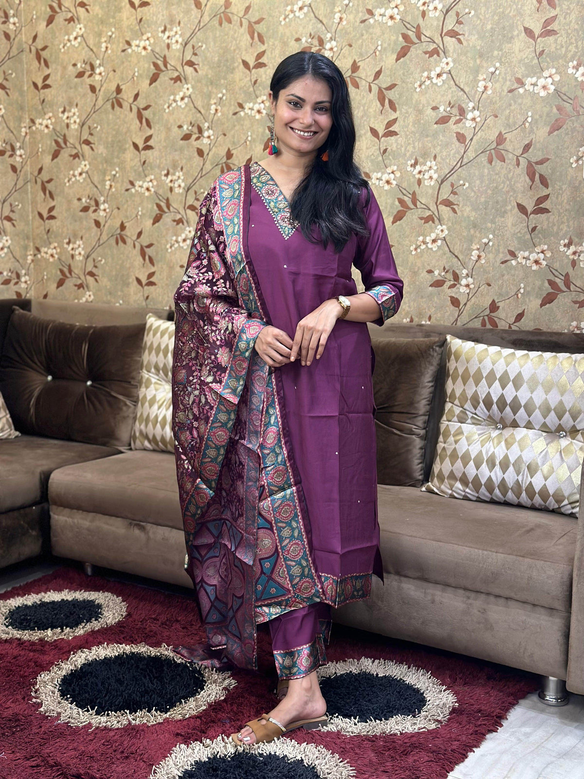 Silk Suit For Women