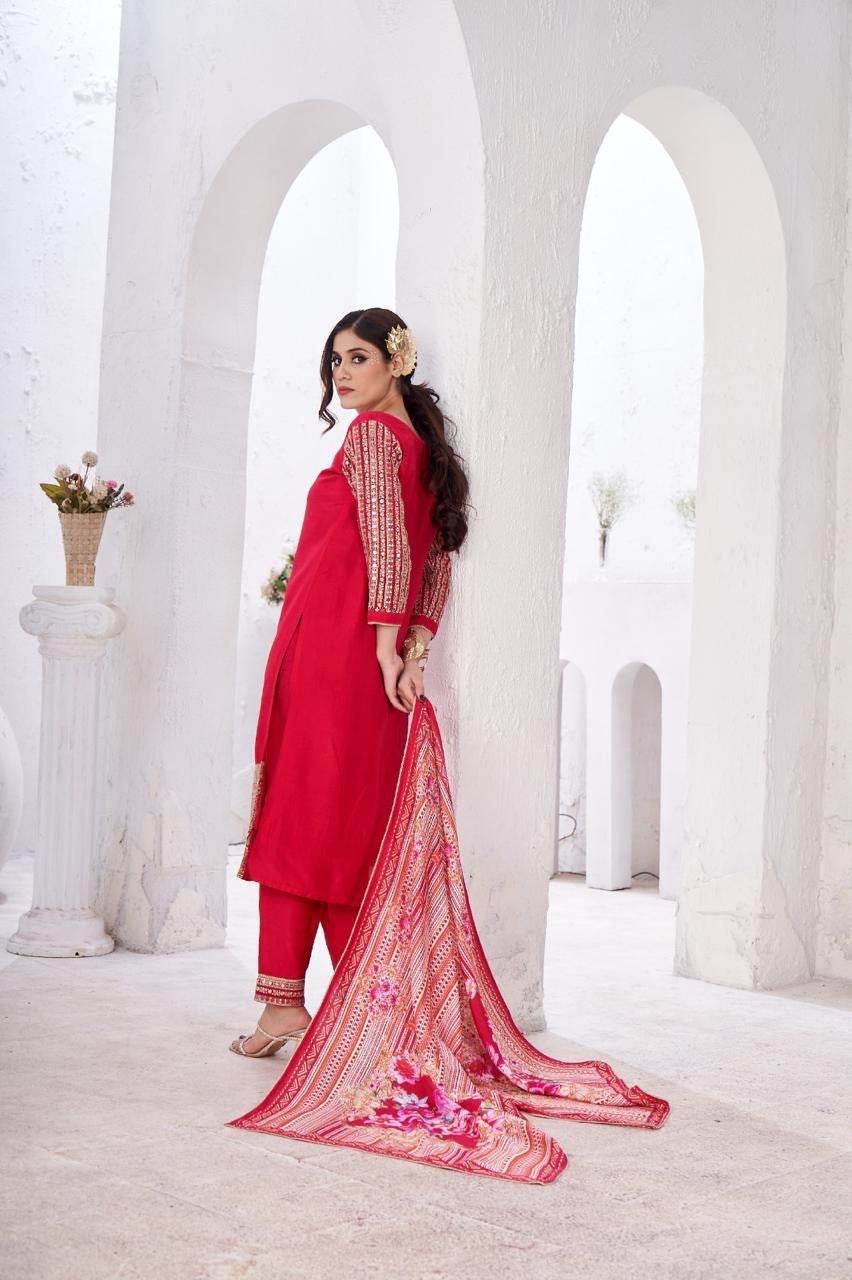 Maharani Crepe Suit