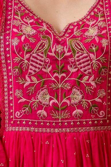 Premium Cotton Suit For Women Mul Peacock