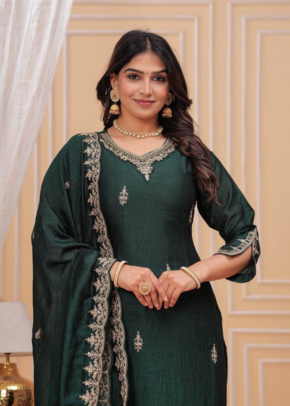 Maharani Dola Silk Suit